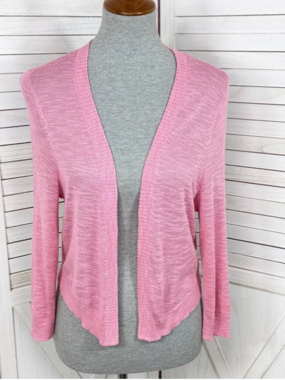 Torrid slub knit cropped shrug cardigan